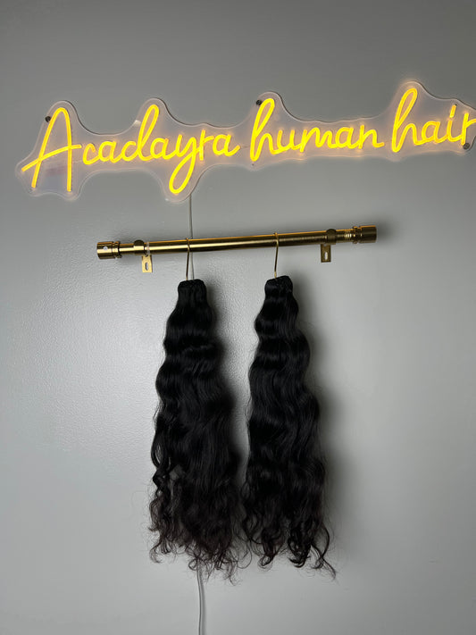 Extenciones de LA GRASA 16” ondulado